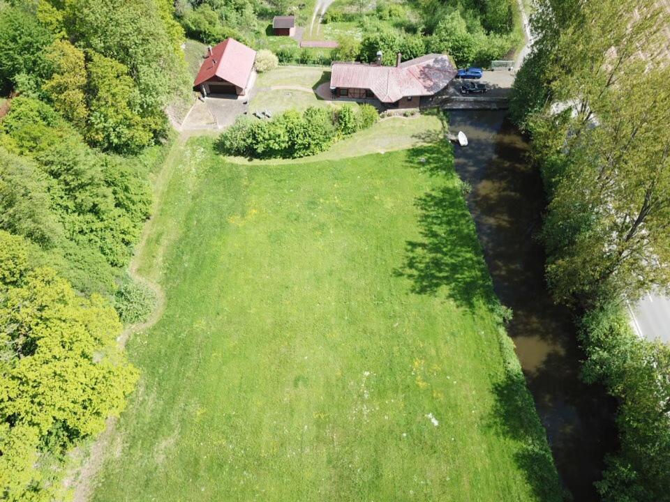 Chalet Am See Sontra Buitenkant foto