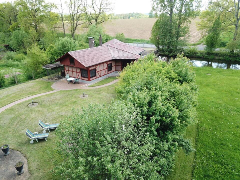 Chalet Am See Sontra Buitenkant foto
